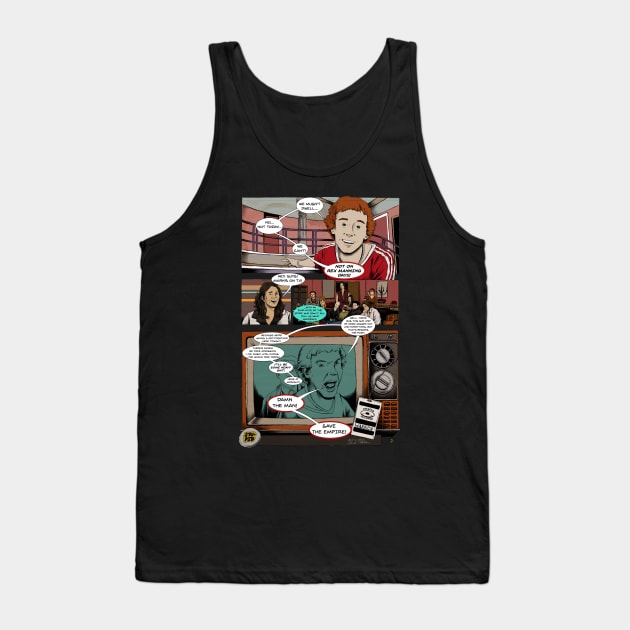 Damn the Man, Save the Empire Tank Top by blackdrawsstuff